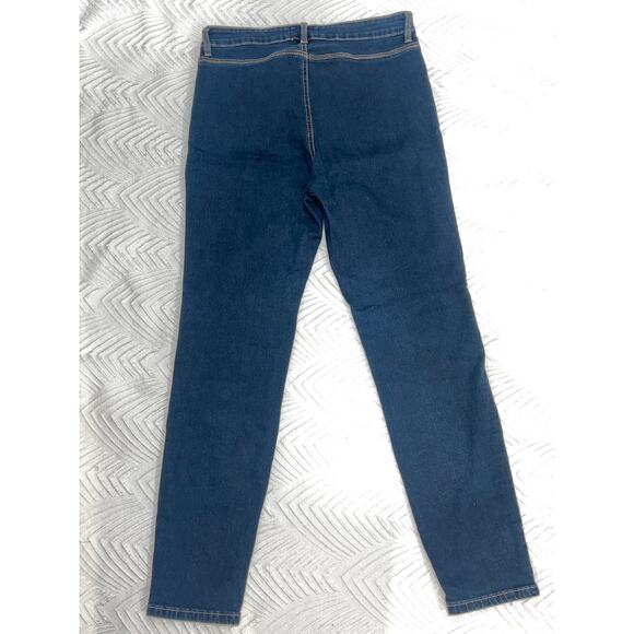 Sugar Magnolia Women’s Dark Blue Straight-Leg Jeans Size 8 Classic Fit Sale!!! - Picture 9 of 12